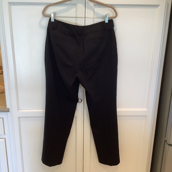 Banana Republic Black Wool Jackson Fit Pants Size 8 - Picture 4 of 9